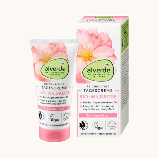 Alverde Wild Rose Day Face Cream, 50ml