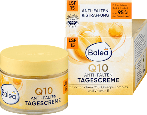  Balea Q10 Anti-Wrinkle Face Cream SPF 15, 50 ml