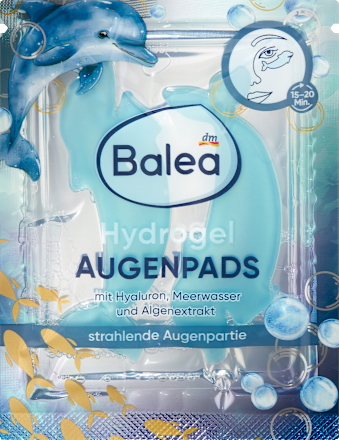  Balea Hydrogel Eye Pads Dolphin (1 pair), 2 pcs