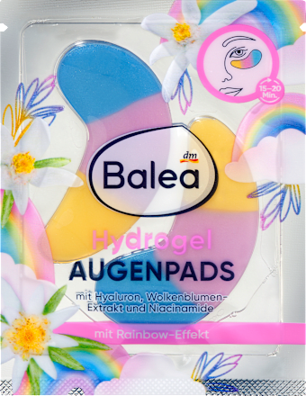 Balea Hydrogel Eye Pads Rainbow (1 Pair), 2 pcs