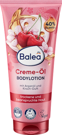 Balea Cherry Cream-Oil Body Lotion, 200 ml