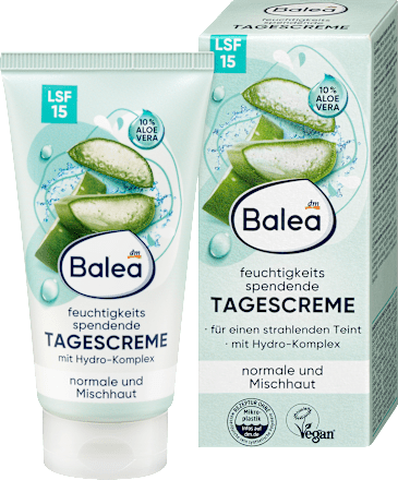 Balea Moisturizing Cream SPF 15, 50 ml
