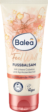 Balea Feel Well Foot Balm Litsea Cubeba, 100 ml