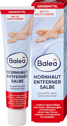 Balea Foot Cream Callus Remover Ointment, 50 g