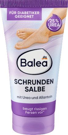 Balea Foot Cream Cracked Heel Balm Urea, 50 ml