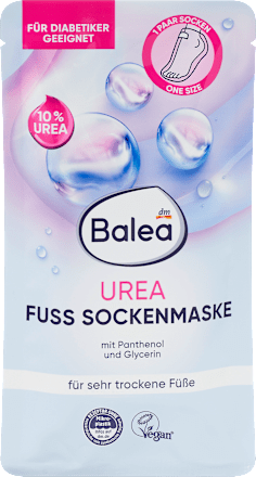 Balea Foot Mask Socks Urea (1 Pair), 2 pcs
