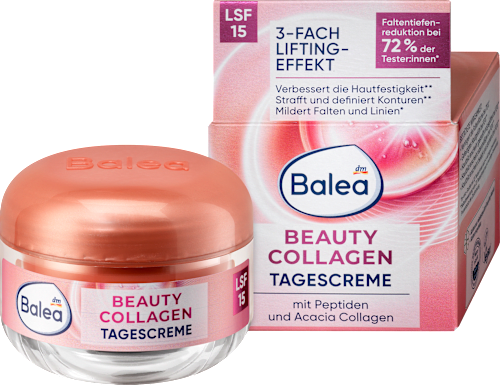 Balea Beauty Collagen Face Cream SPF 15, 50 ml