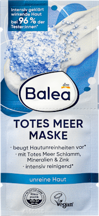 Balea Dead Sea Face Mask (2x8 ml), 16 ml