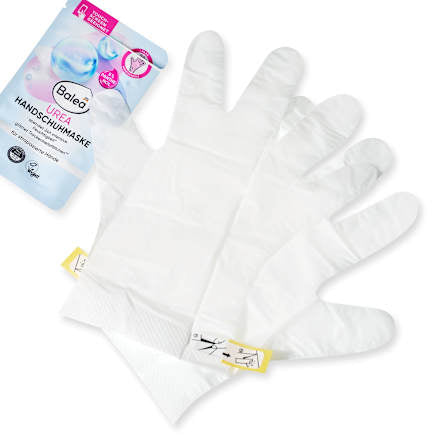 Balea Urea Hand Mask Gloves (1 Pair), 2 pcs
