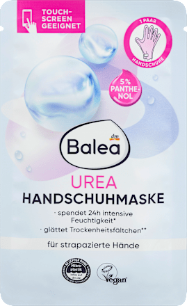 Balea Urea Hand Mask Gloves (1 Pair), 2 pcs
