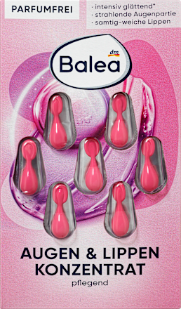 Balea Eyes & Lips Concentrate, 7 pcs