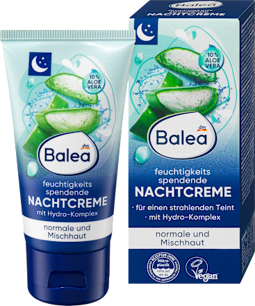 Balea Moisturizing Night Cream, 50 ml