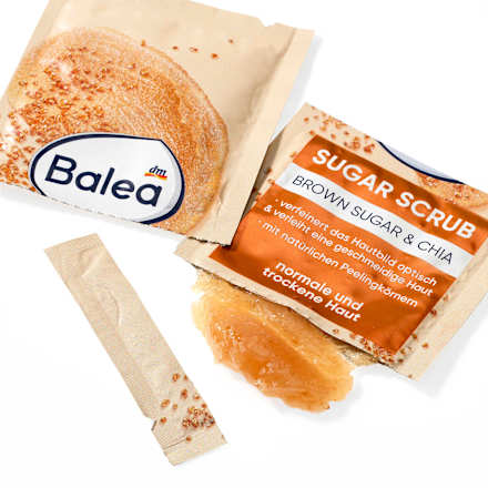 Balea Brown Sugar Scrub Peeling (2x8 ml), 16 ml