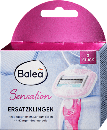 Balea Sensation Razor Blades, 3 pcs