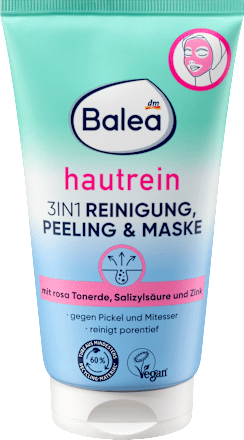 Balea 3in1 Cleansing, Peeling & Mask Clear Skin, 150 ml