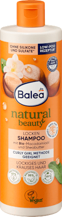  Balea Natural Beauty Shampoo for Curls, 400 ml
