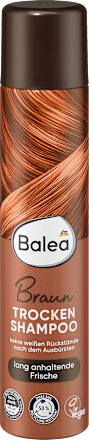 Balea Dry Shampoo Brown, 200 ml