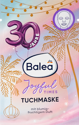 Balea Joyful Times 30 Years Sheet Mask, 1 pc
