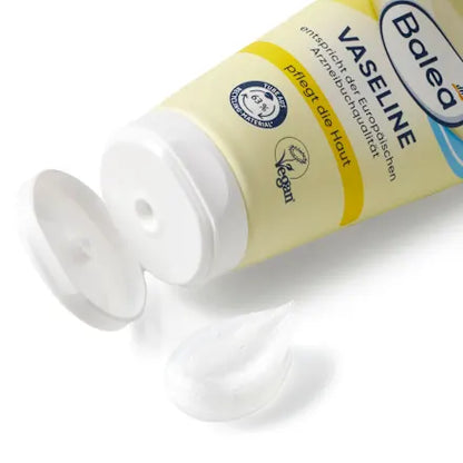 Balea Vaseline tube on a white background